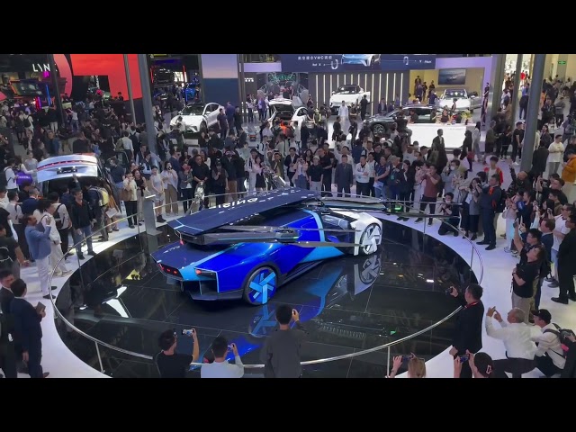 Beijing Auto Show Xpeng's flying car #XpengHeitech #xiaopeng