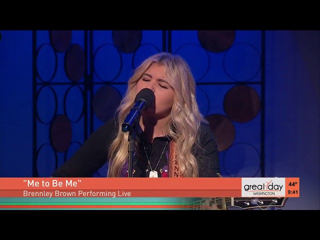 Rising country star Brennley Brown performs 'Me to Be Me'