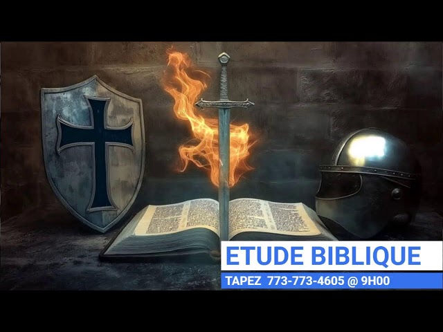 ETUDE BIBLIQUE CE SOIR 9H00