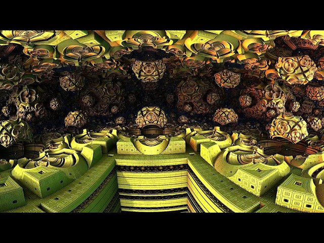 4K VR 360° Fractal Scape Slideshow ( Mandelbulb 3d )