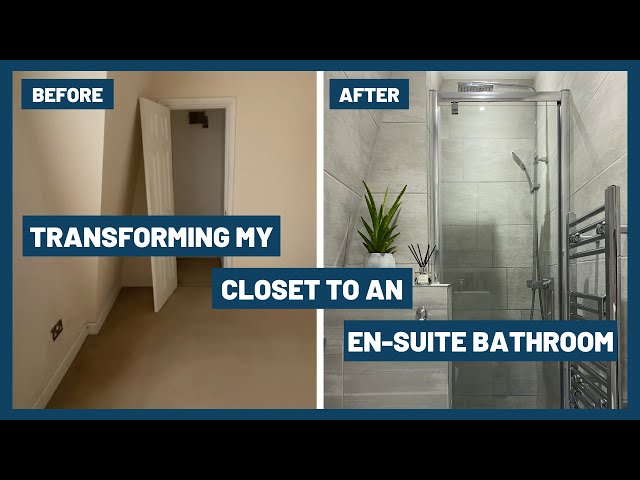 ENSUITE BATHROOM TRANSFORMATION | BEFORE & AFTER | BATHROOM TOUR | RENOVATION