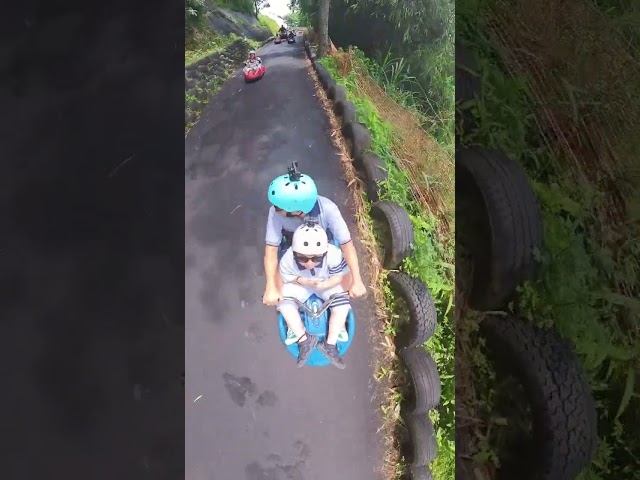 Noah's park Lembang naik luge ride