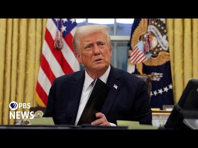 WATCH: Trump signs executive orders on AI, crypto and recognition of Lumbee Tribe of North Carolina