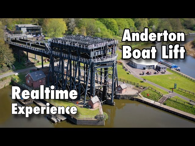 The Anderton Boat Lift - Realtime Narrowboat Experience.