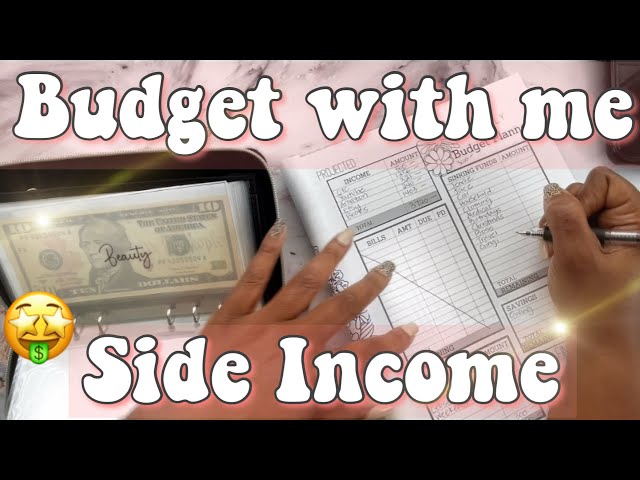 BUDGET WITH ME! SIDE INCOME FOR SEPTEMBER|BUDGETING SIDE HUSTLE INCOME