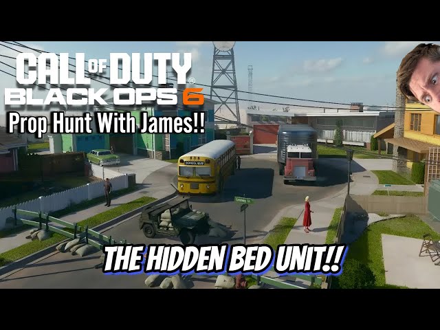 The Hidden Bed Unit!! - COD: BO6 - Prop Hunt With James!!