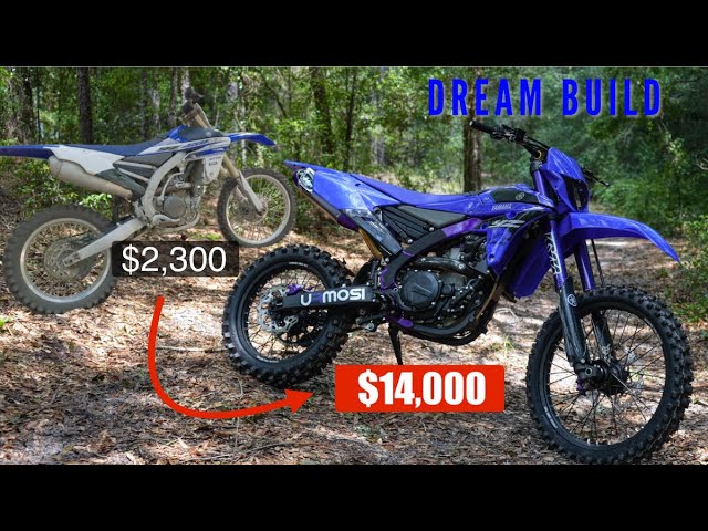 Incredible YZ450FX Rebuild from Start to Finish - ASMR