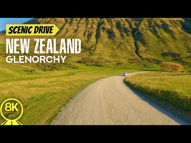 Scenic Roads of New Zealand in 8K HDR - Fantastic Landscapes during Road Trip in Glenorchy Area