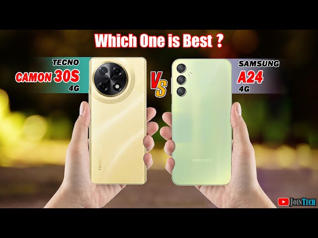 🔥 Duel High Tech!! Tecno Camon 30s Vs Samsung A24 Off in a Smartphone Showdown!