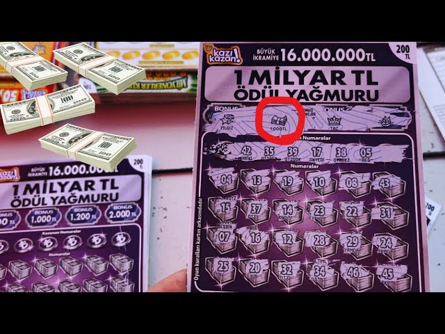 We Found Stacks of Money in the New Scratch Card with 16 Million Huge Winnings