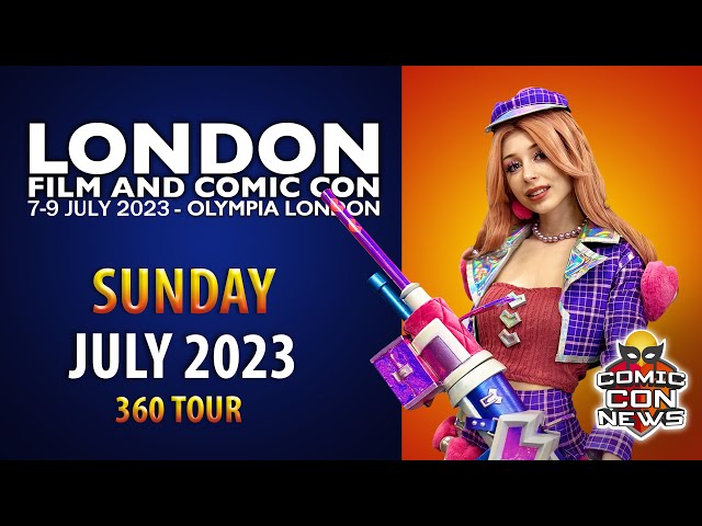 London Film and Comic Con 2023 Sunday