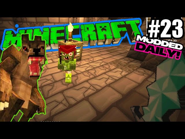 MODDED MINECRAFT DAILY Episode 23 - 1.7.10 Co-Op Survival Series w/Marie!