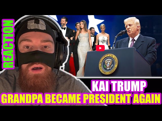 KAI TRUMP GRANDPA BECAME THE PRESIDENT AGAIN