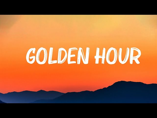 JVKE  -  Golden hour (Lyrics) | Talk , Ed Sheeran ,... Mix lyrics