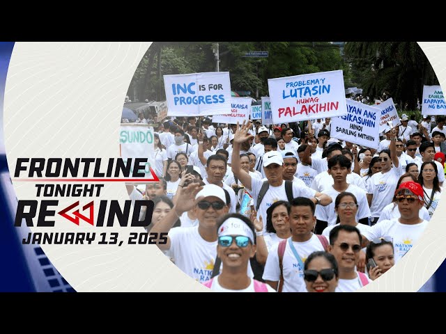 Frontline Tonight Rewind | January 13, 2025 #FrontlineRewind