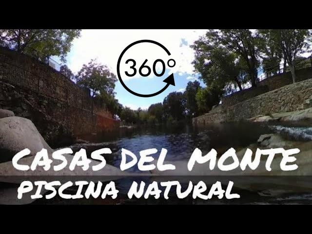 VIDEOS 360 GRADOS - PISCINA NATURAL DE CASAS DEL MONTE,TURISMO RURAL,PISCINAS NATURALES EXTREMADURA