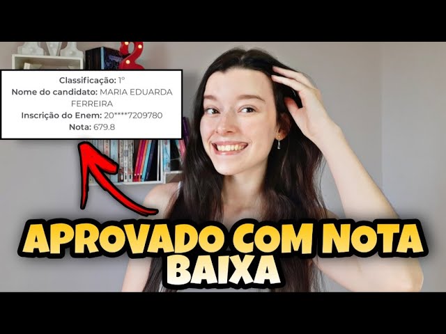 COMO PASSAR NO SISU COM NOTA BAIXA l O que fazer com nota baixa no enem?