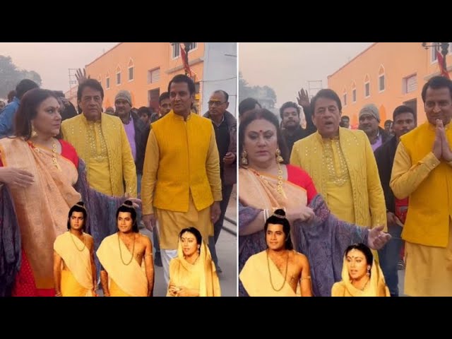 Bollywood and TV Celebs, Including Ramayan Cast Attend Ayodhya's Ram Mandir Pran Pratishtha Ceremony