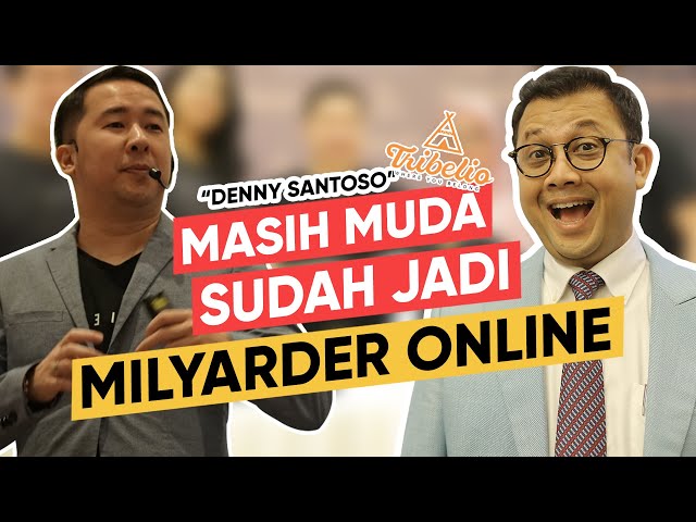 DENNY SANTOSO| Peluang Usaha BISNIS ONLINE  belajar dari usahawan sejati|Tom MC Ifle