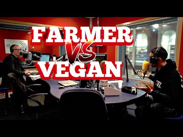 FARMER CLAIMS "VEGANS WANT TO MURDER CHILDREN!!" [BBC RADIO DEBATE]