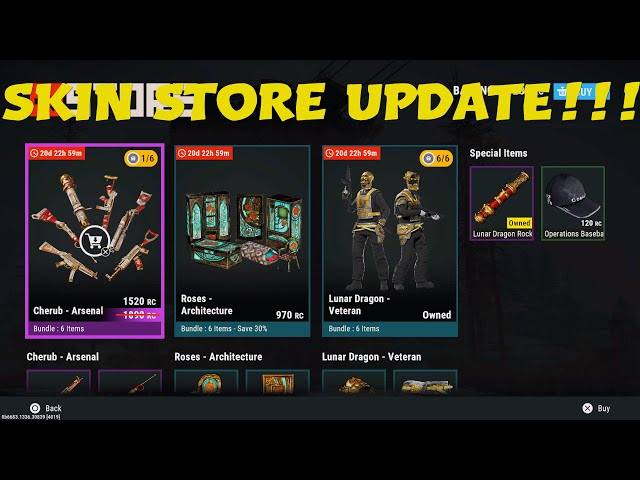 Rust Skin Store Update!!!