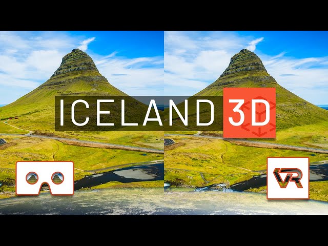 See Iceland in 3D VR 180 | Relaxing Aerial Drone Odyssey | EARTH VR