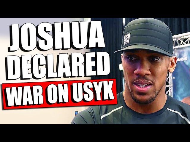 Anthony Joshua DECLARED WAR ON Alexander Usyk BEFORE THE REMATCH / Tyson Fury INSULTED Dillian Whyte