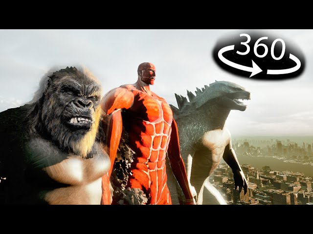 360° - LARGEST Monster Size Comparison VR