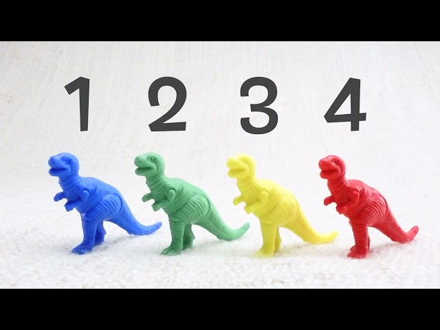 COLORS for Toddlers  - Tyrex Dinosaur - Dinosaurs for Kids