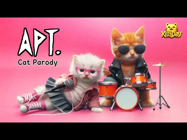 APT ROSE & BRUNO MARS CAT VERSION X APT THAILAND (Cat Parody)