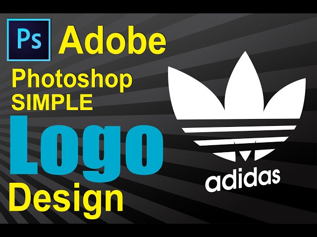 Adobe Photoshop 5th adidas Simple Logo Design