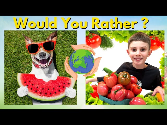 Would you Rather ? | Brain Break - World Environment Day