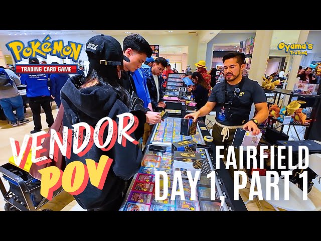 IS SEALED KING NOW? | Fairfield Card Show Day 1 Part 1 | #pokemon #cardshow #vendor #buyer #POV