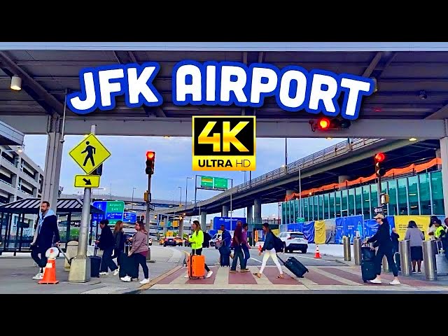 4k City Driving Tour : Round Trip From New York City To JFK