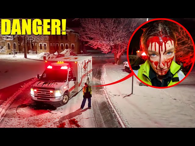 IF YOU SEE A BLOODY PARAMEDIC IN AN AMBULANCE, RUN! (IT'S NOT SAFE)