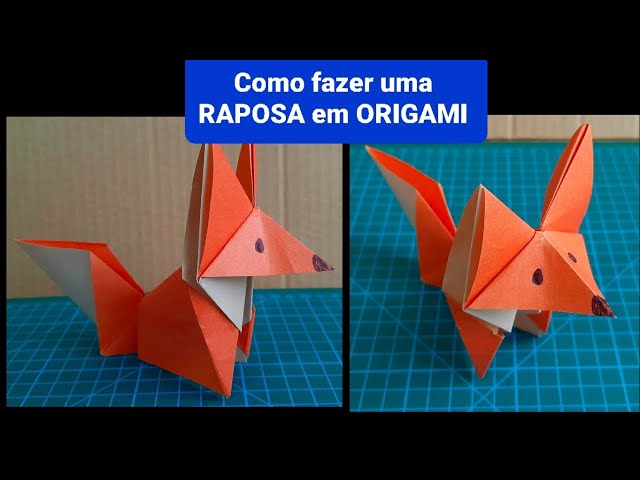 How to make an ORIGAMI paper FOX