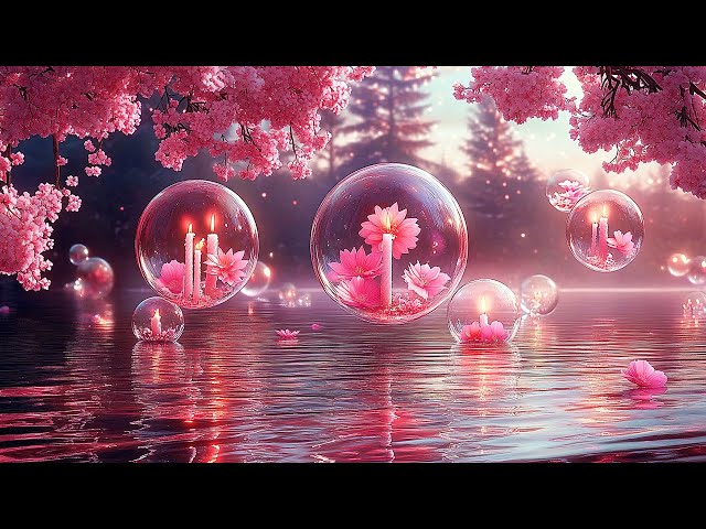 Create A Tranquil Space In Your Mind | Cherry Blossoms' Magic | Relaxation & Healing Sounds