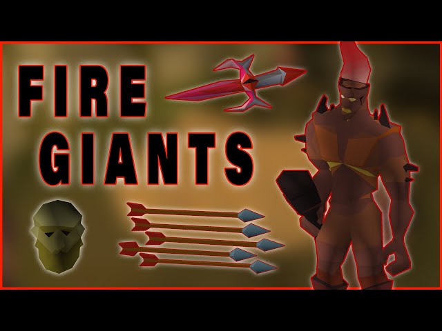 Fast and Easy Fire Giants Slayer Guide OSRS