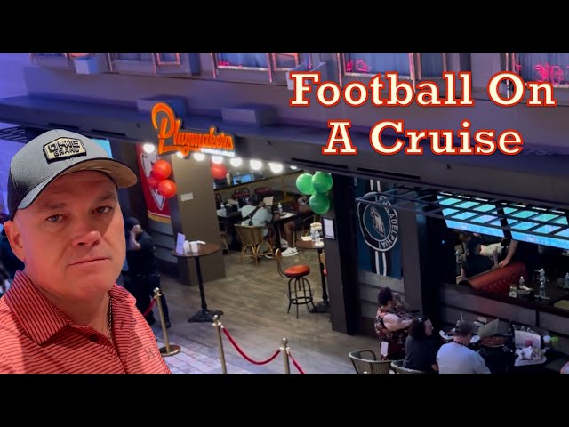 Scary! The Big Football Game & Earthquakes While on a Cruise Ship. Mariner of the Seas