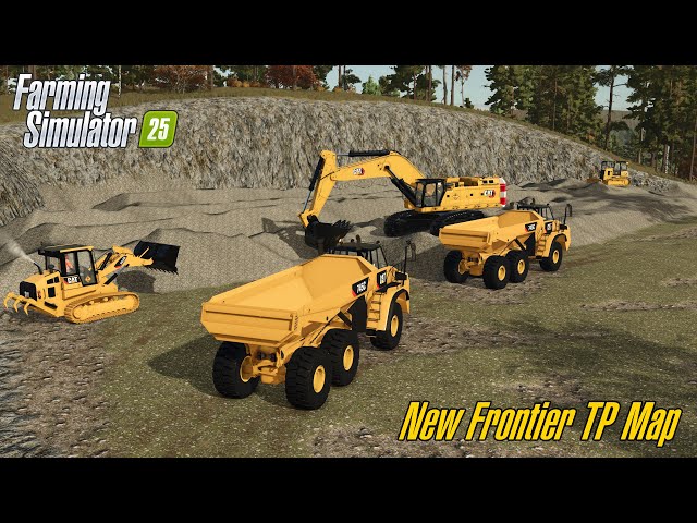 Farming Simulator 25 🚧 New Frontier TP Map 🚧 Episode 3 - Stone Mine 👷‍♂️