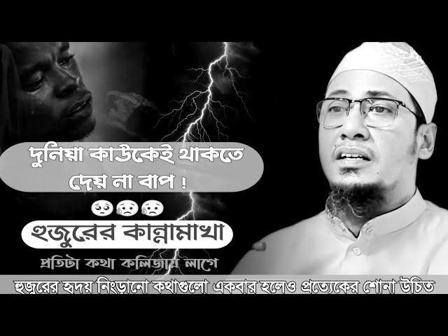 দুনিয়া বড়ই সার্থপর বাজান ।।আনিসুর রহমান আশরাফী।।Maulana Anisur Rahman Ashrafi.