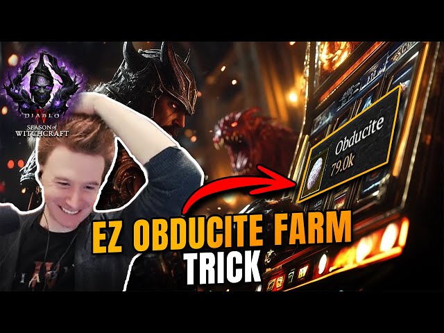 OBDUCITE FARM Trick - EZ Masterwork Mats in Season 7 Diablo 4