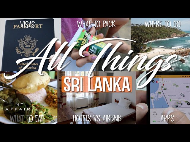 The ONLY Travel Guide You'll Need to Sri Lanka 4K (Watch Before You Go)