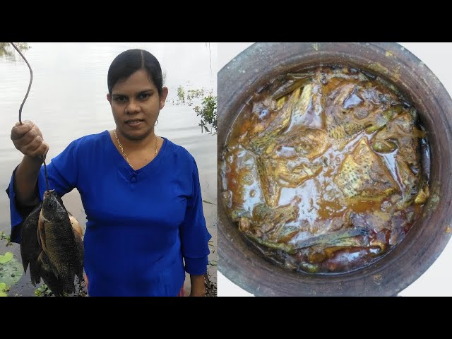 how to cooking king lake fish.Fish Fry Recipe Cooking In Village