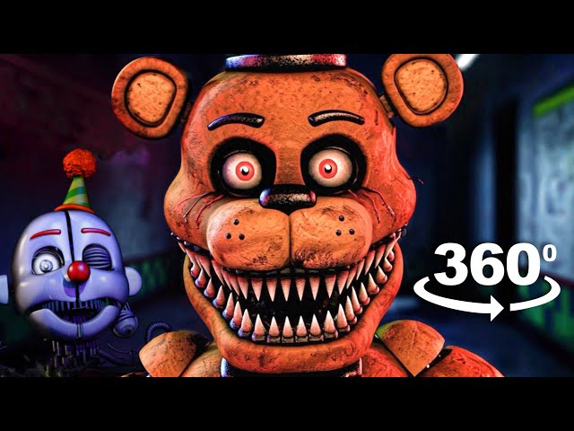 Face Your Fears: Ennard Jumpscare in FNAF 360° VR