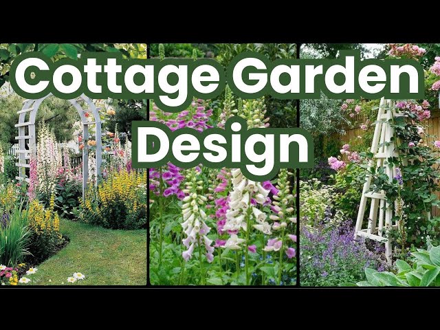 YOU can Create a BEAUTIFUL Cottage Garden with These Design Elements and Flowers!