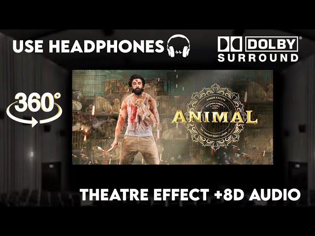 ANIMAL (Telugu Official Trailer) |Theatre Experience Dolby  Surround  sound |Ranbir Kapoor| Rashmika