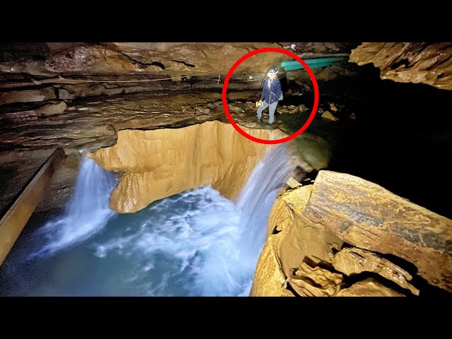 Hidden Underground Waterfalls!