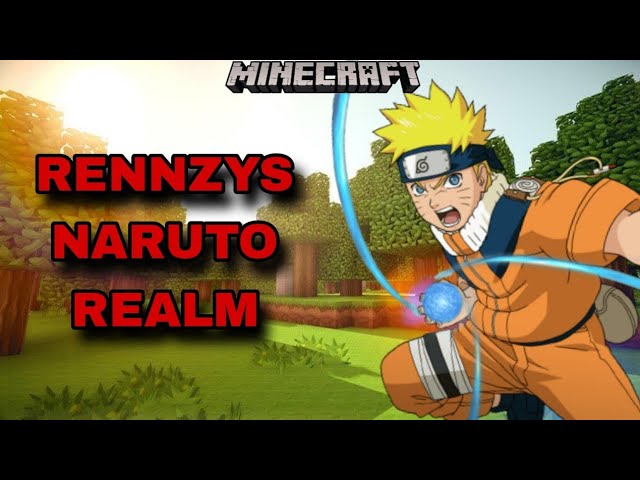 RENNZYS NARUTO REALM SHOWCASE FOR MINECRAFT BEDROCK EDITION!