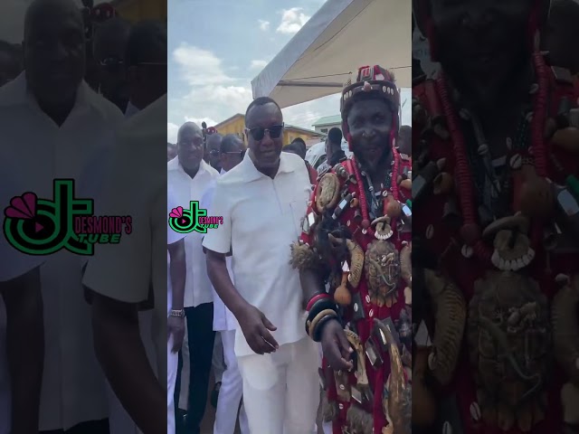 Dr. Osei Kwame Despite & Other Dignitaries Welcome Otumfuo To Ga Mantse Palace | Shorts | 2024